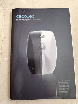 Freidora de aire airfrier cecofry rapid compac