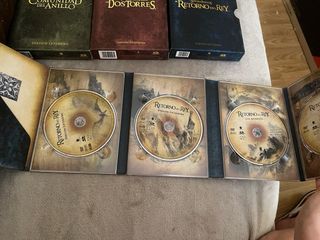 Dvd’s El señor de los Anillos version extendida