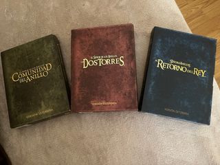 Dvd’s El señor de los Anillos version extendida