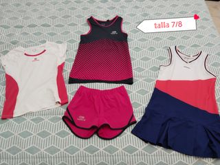 Ropa infantil 7/8 años decatlon