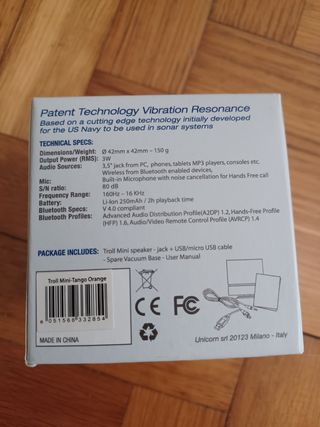 Vibe tribe mini troll speaker 