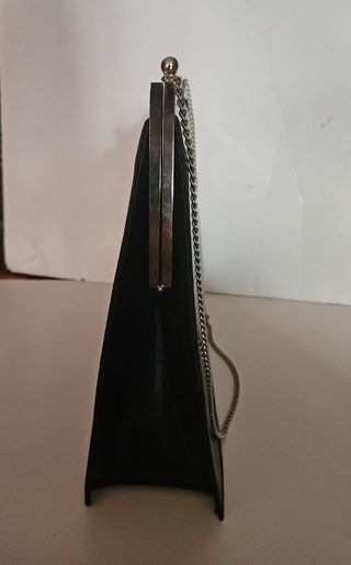 Bolso negro de piel
