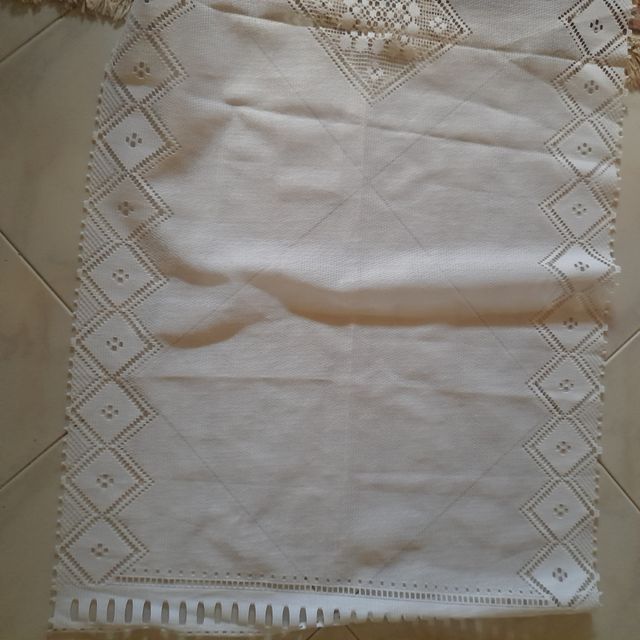 Tenda singola con rombi 60x230 cm