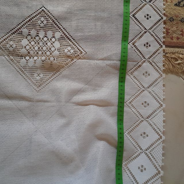 Tenda singola con rombi 60x230 cm