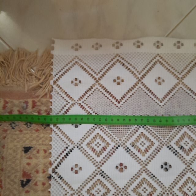 Tenda singola con rombi 60x230 cm