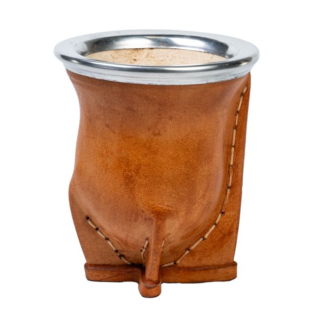 Mate camionero de calabaza con bombilla