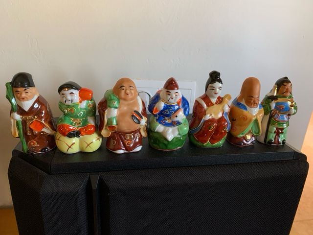 Bonitas figuritas de Dioses Japoneses