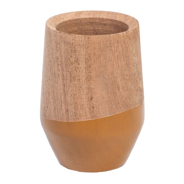 Mate de algarrobo “V” pintado