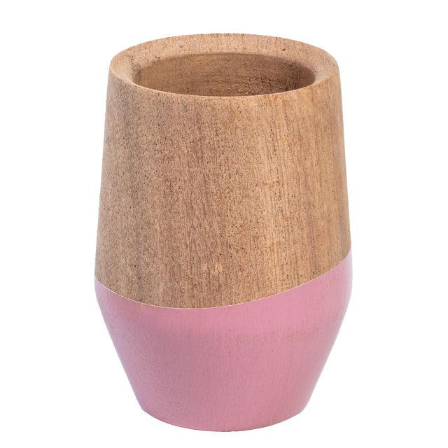 Mate de algarrobo “V” pintado