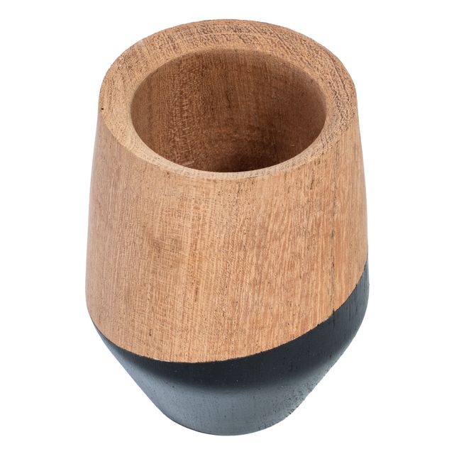 Mate de algarrobo “V” pintado