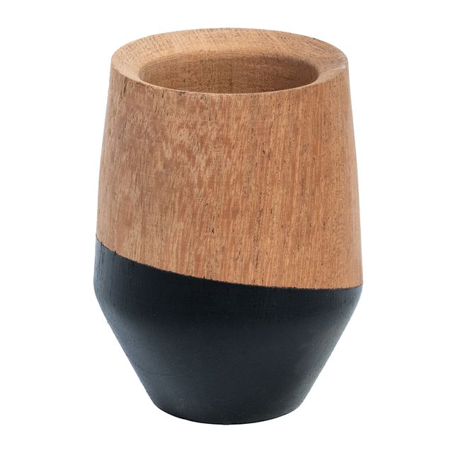 Mate de algarrobo “V” pintado