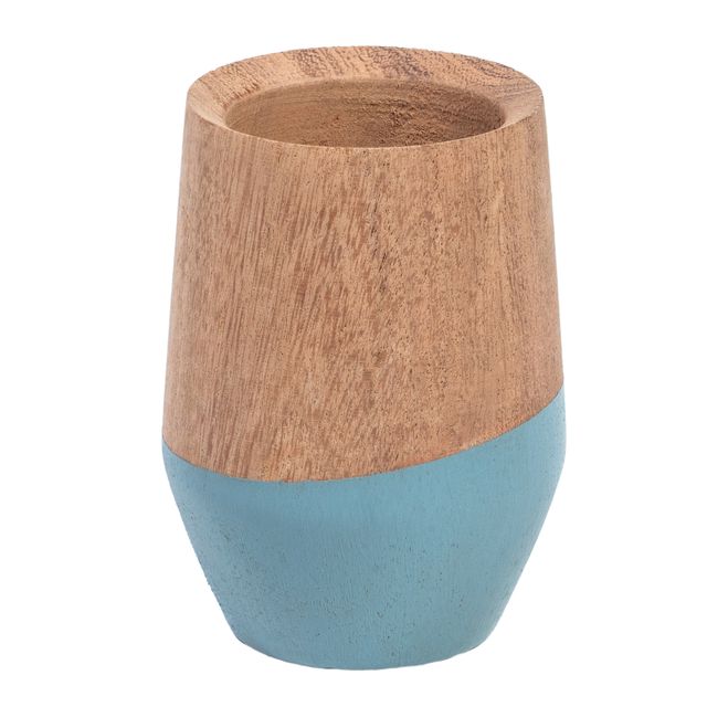 Mate de algarrobo “V” pintado