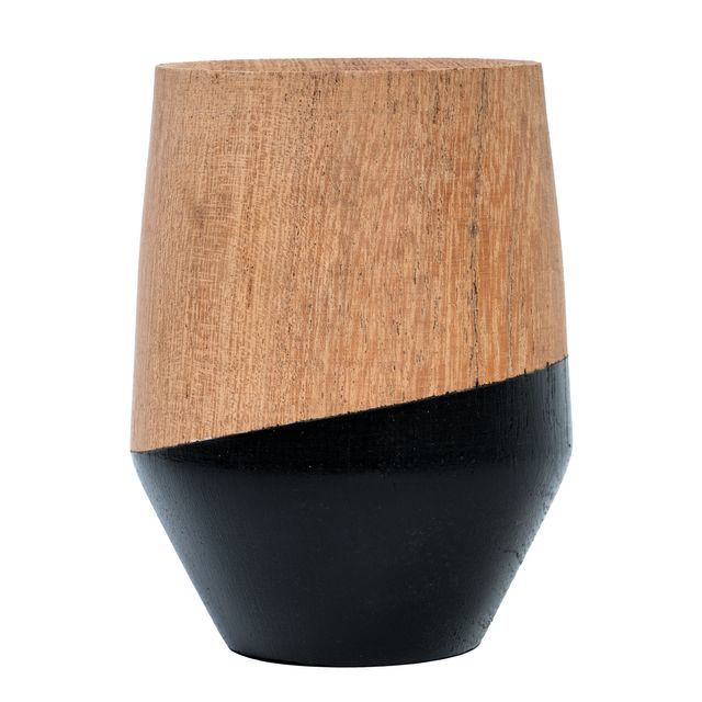 Mate de algarrobo “V” pintado