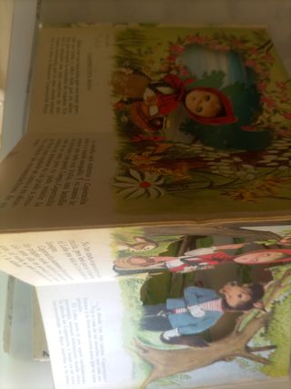 Cuentos Diorama.Caperucita y Cenicienta