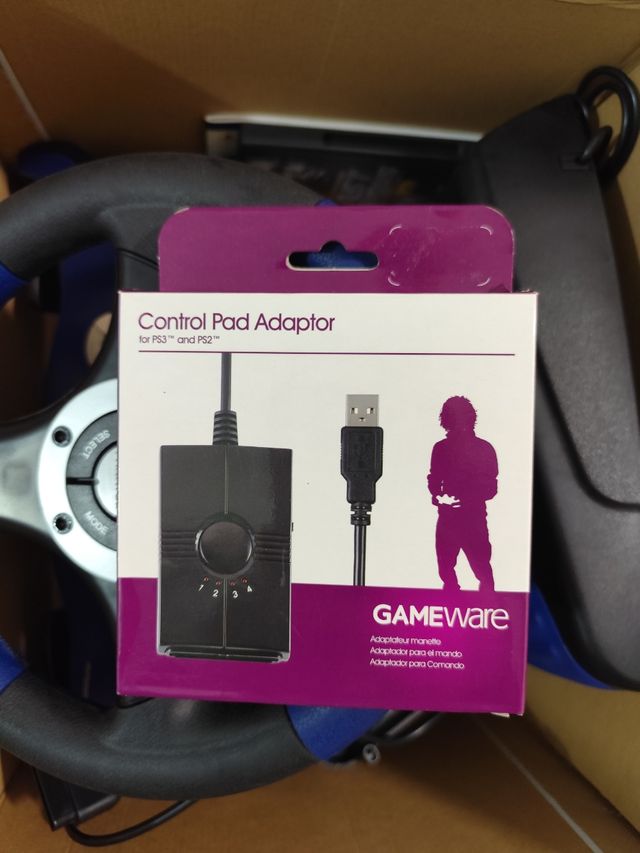 Volante PS One, PS2, PS3 y PC Speedster 3