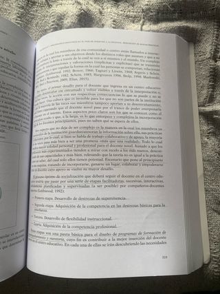 El desarrollo de la profesión docente