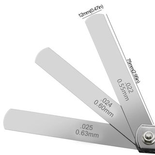 Medidor Espessura imperial Metrica 32 Laminas