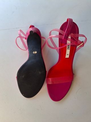 Sandalias Vinilo Zara