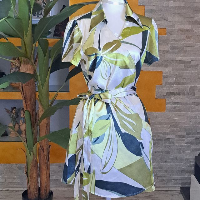 Vestido corto/Camisola satinada Carreira