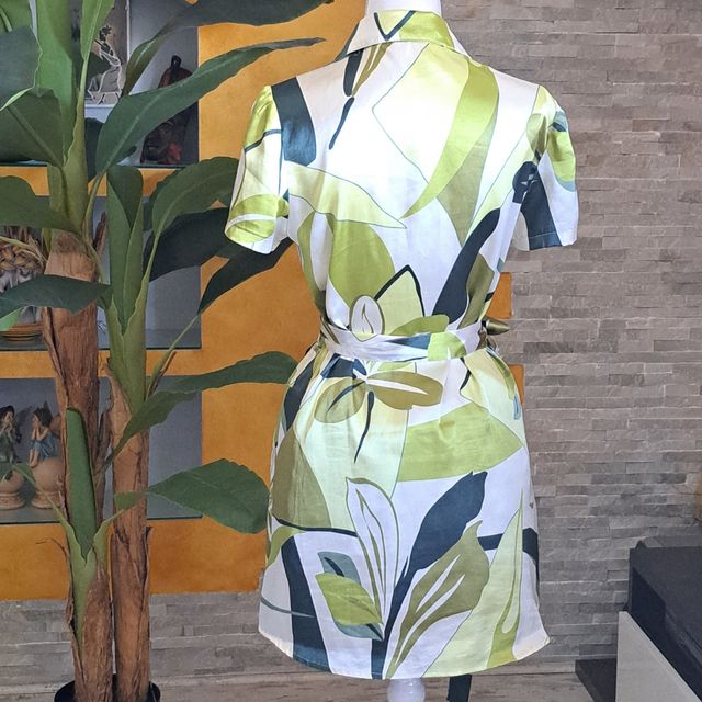 Vestido corto/Camisola satinada Carreira