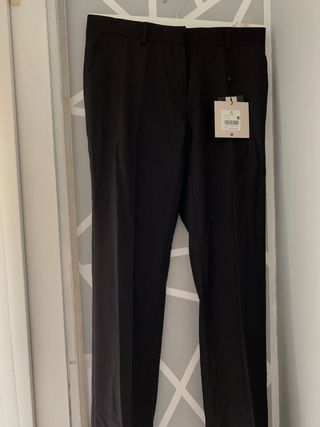Pantalones negros vestir mujer 