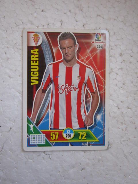 cromo álbum fútbol Adrenalyn 2016 2017 324 Viguera