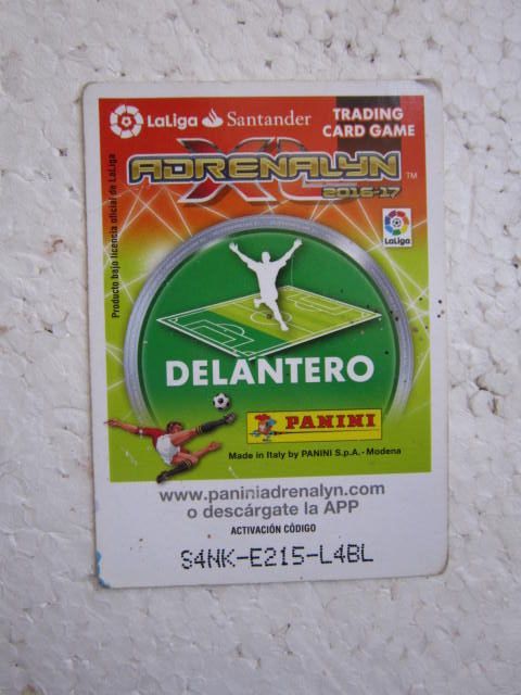 cromo álbum fútbol Adrenalyn 2016 2017 324 Viguera