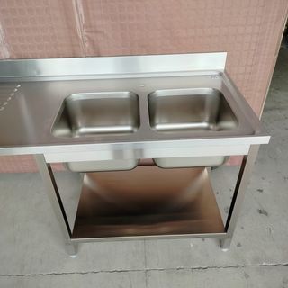 🏰​CM✜ Acero - Fregadero 2 Senos Lavavajillas