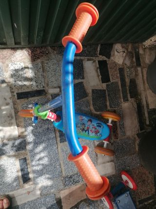 Patinete 3 ruedas la patrulla canina 