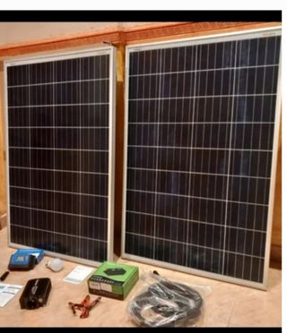 Kit solar 12v 1200w dia inversor 600w