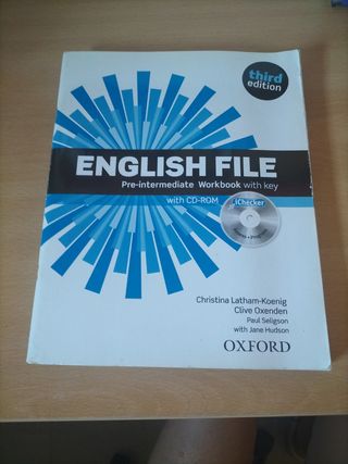 Libro de inglés