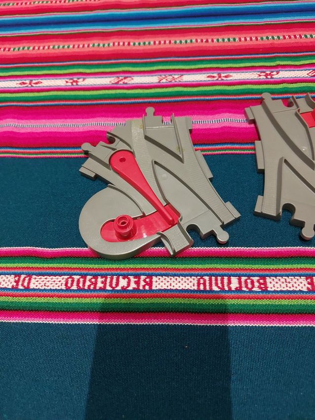 N.2 scambi trenino Lego Duplo