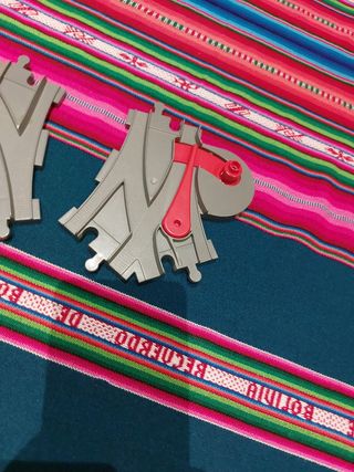 N.2 scambi trenino Lego Duplo