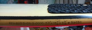 Tabla de surf firewire el fuego