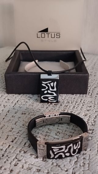 Pulsera y collar Lotus 