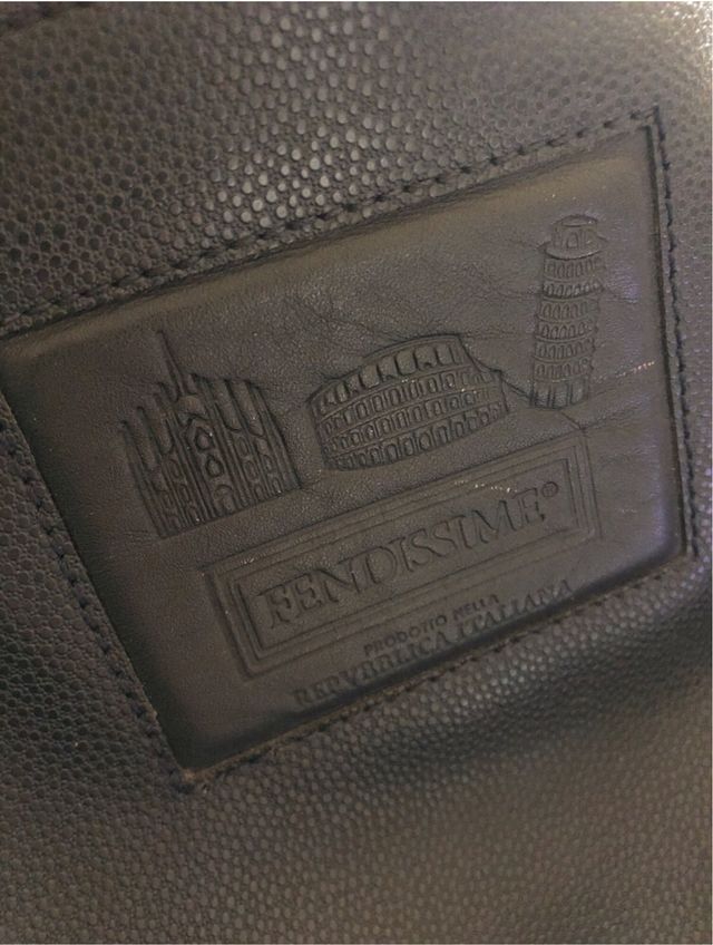 Borsa blu con manici Fendissime