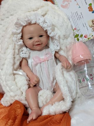 Reborn de silicona se puede bañar