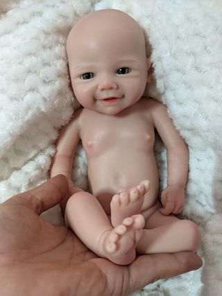 Reborn de silicona se puede bañar