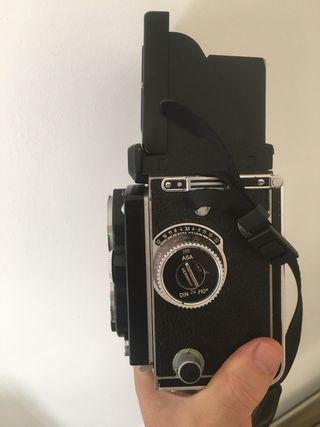 Rolleiflex con òptica carl zeiss tessar 3.5