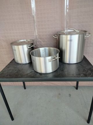 🏰​CM✜ Acero - Ollas rectas. Varios tipos
