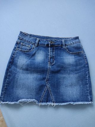Falda vaquera