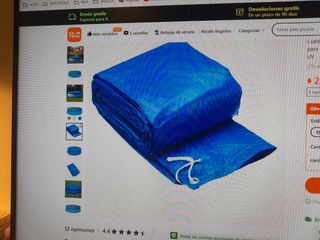 Cubierta piscina redonda 183 cm