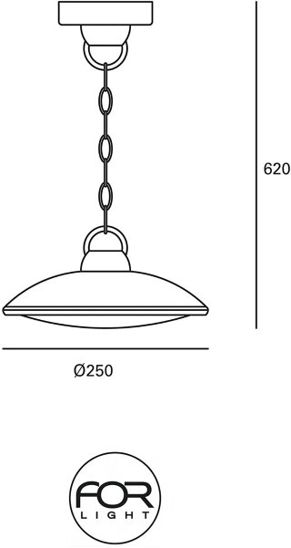 Lámpara colgante de techo LED BLANCA NUEVA