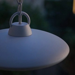 Lámpara colgante de techo LED BLANCA NUEVA