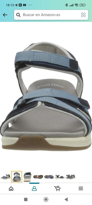 Sandalias Clarks t.37,5 NUEVAS