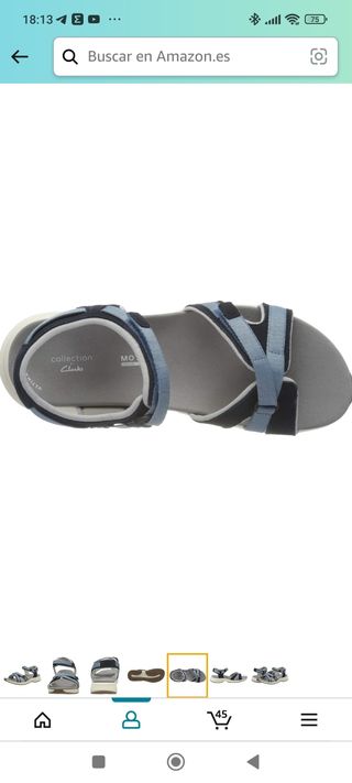 Sandalias Clarks t.37,5 NUEVAS