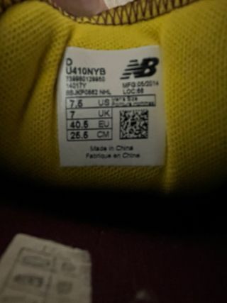 New Balance talla 40.5