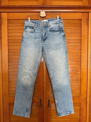 Pantalón vaquero slim de Zara
