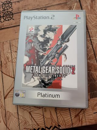 Metal  Gear Solid 2 sons of liberty 