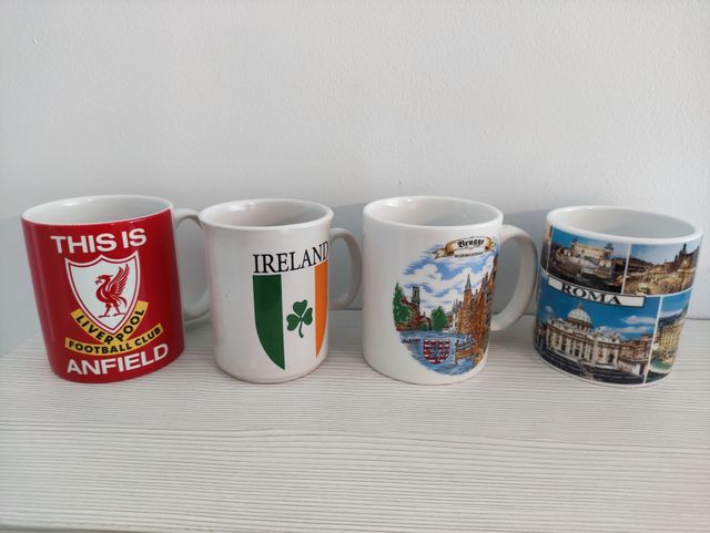 TAZAS  DE CERAMICA EUROPA